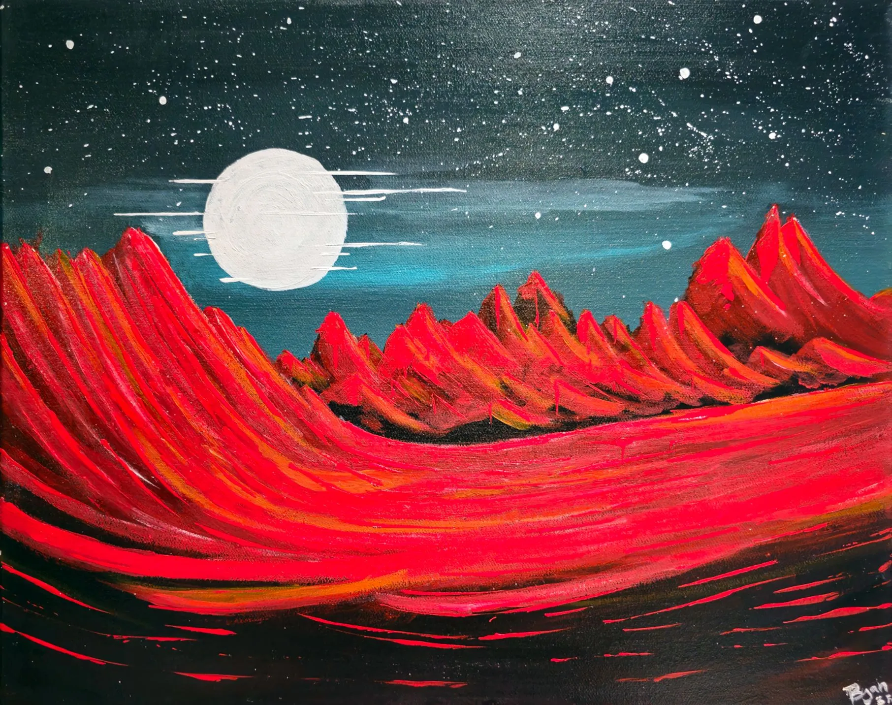 dunes (at night)